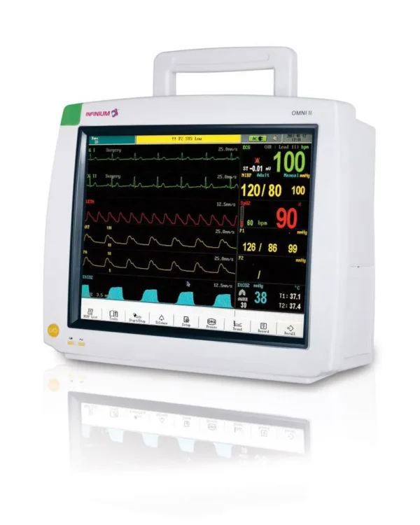 Monitor de signos vitales con pantalla táctil OMNI II™